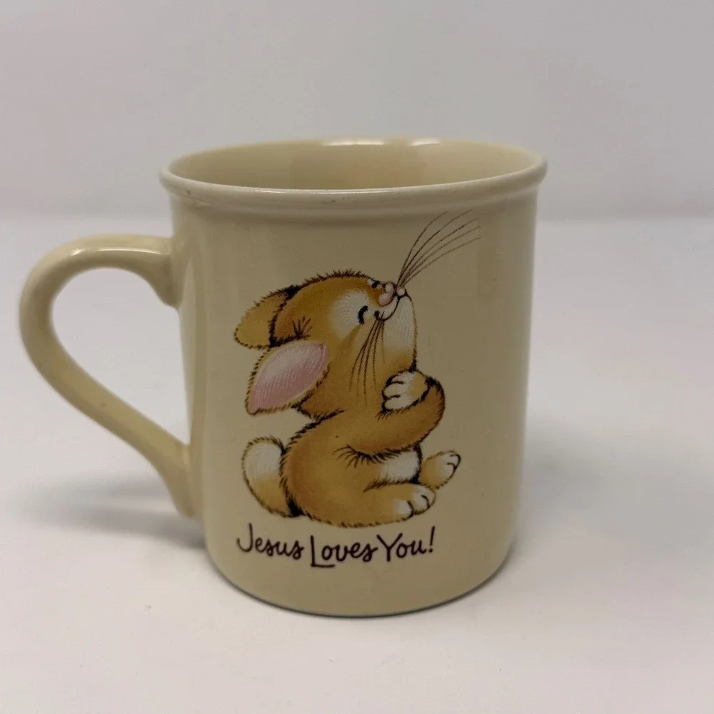 Vintage Hallmark Mugs Set‎ of 4 – Inspirational Religious Friendship – Japan